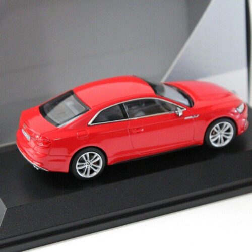 1:43 Jadi Audi S5 Coupe Misano red DEALER VERSION