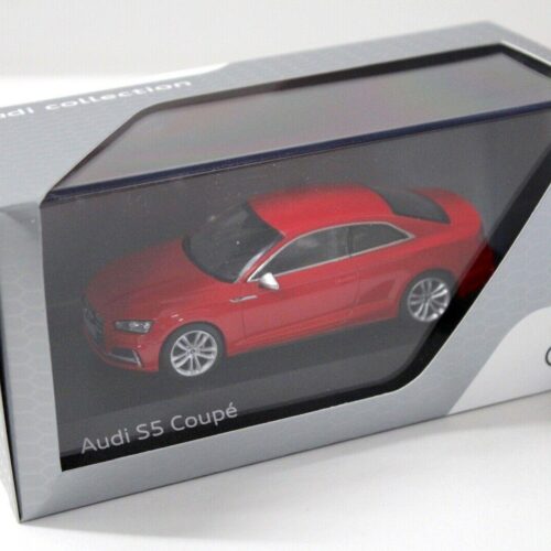 1:43 Jadi Audi S5 Coupe Misano red DEALER VERSION