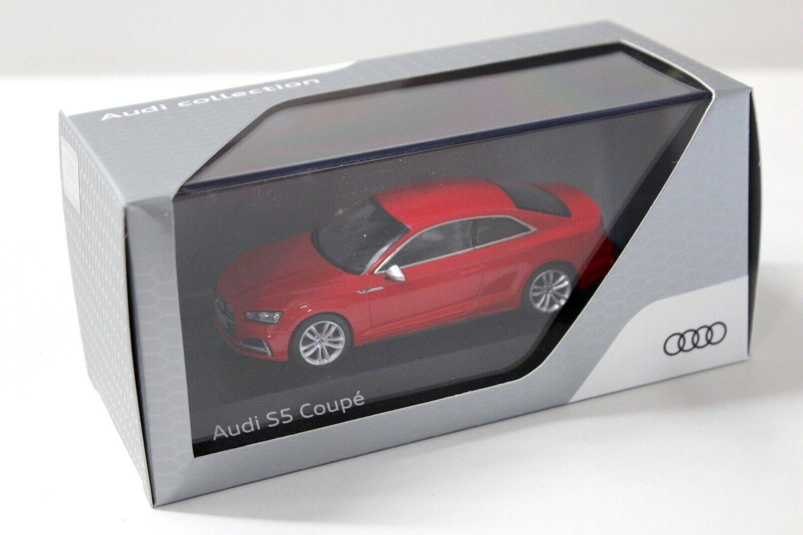 1:43 Jadi Audi S5 Coupe Misano red DEALER VERSION