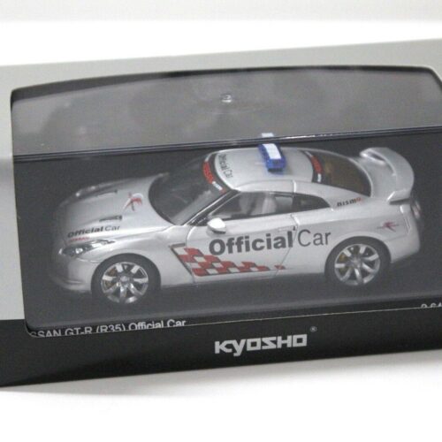 1:43 Kyosho Nissan GT-R R35 Official Car Fuji SPEEDWAY Official Car silver