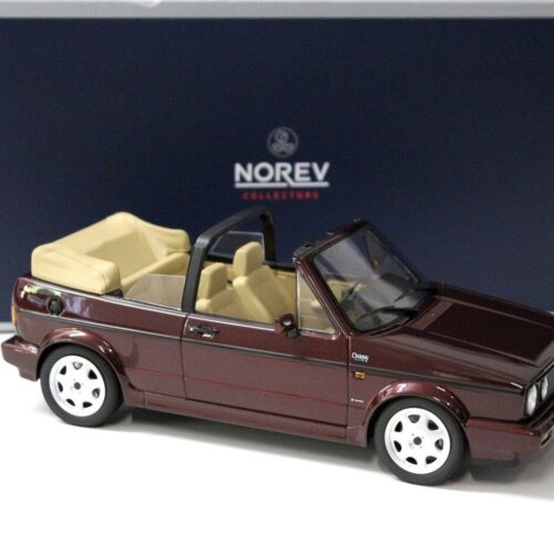 1:18 Norev VW Golf MKI 1 Cabrio Classic Line dark red
