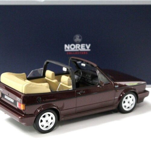 1:18 Norev VW Golf MKI 1 Cabrio Classic Line dark red