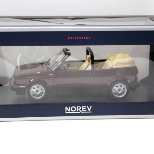 1:18 Norev VW Golf MKI 1 Cabrio Classic Line dark red