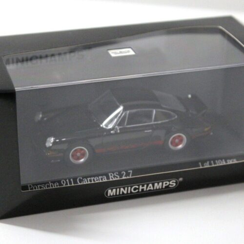 1:43 Minichamps Porsche 911 Carrera RS 2.7 black/ red