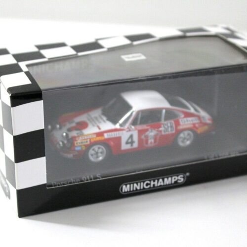 1:43 Minichamps Porsche 911 S Rallye Monte Carlo 1972 #4 red