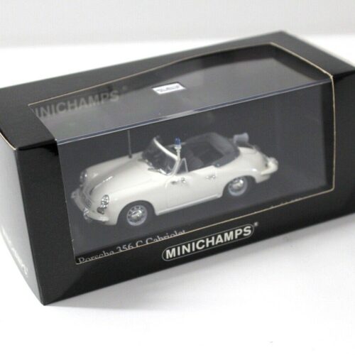 1:43 Minichamps Porsche 356 C Cabriolet POLIZEI white