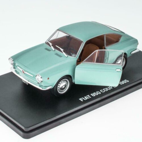 1:24 Hachette Fiat 850 Coupe 1965 blue 120 Jahre