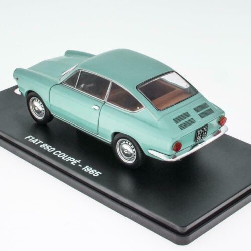 1:24 Hachette Fiat 850 Coupe 1965 blue 120 Jahre