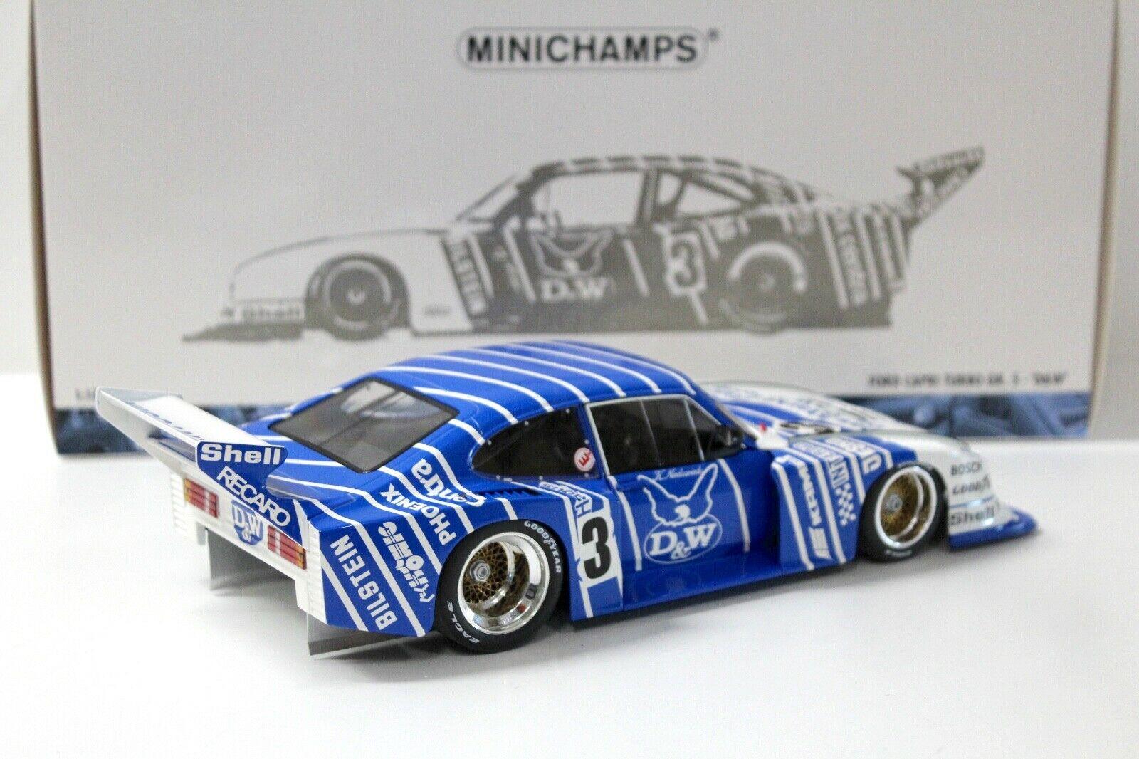 1:18 Minichamps Ford Capri Turbo Gr.5 D&W Niedzwiedz