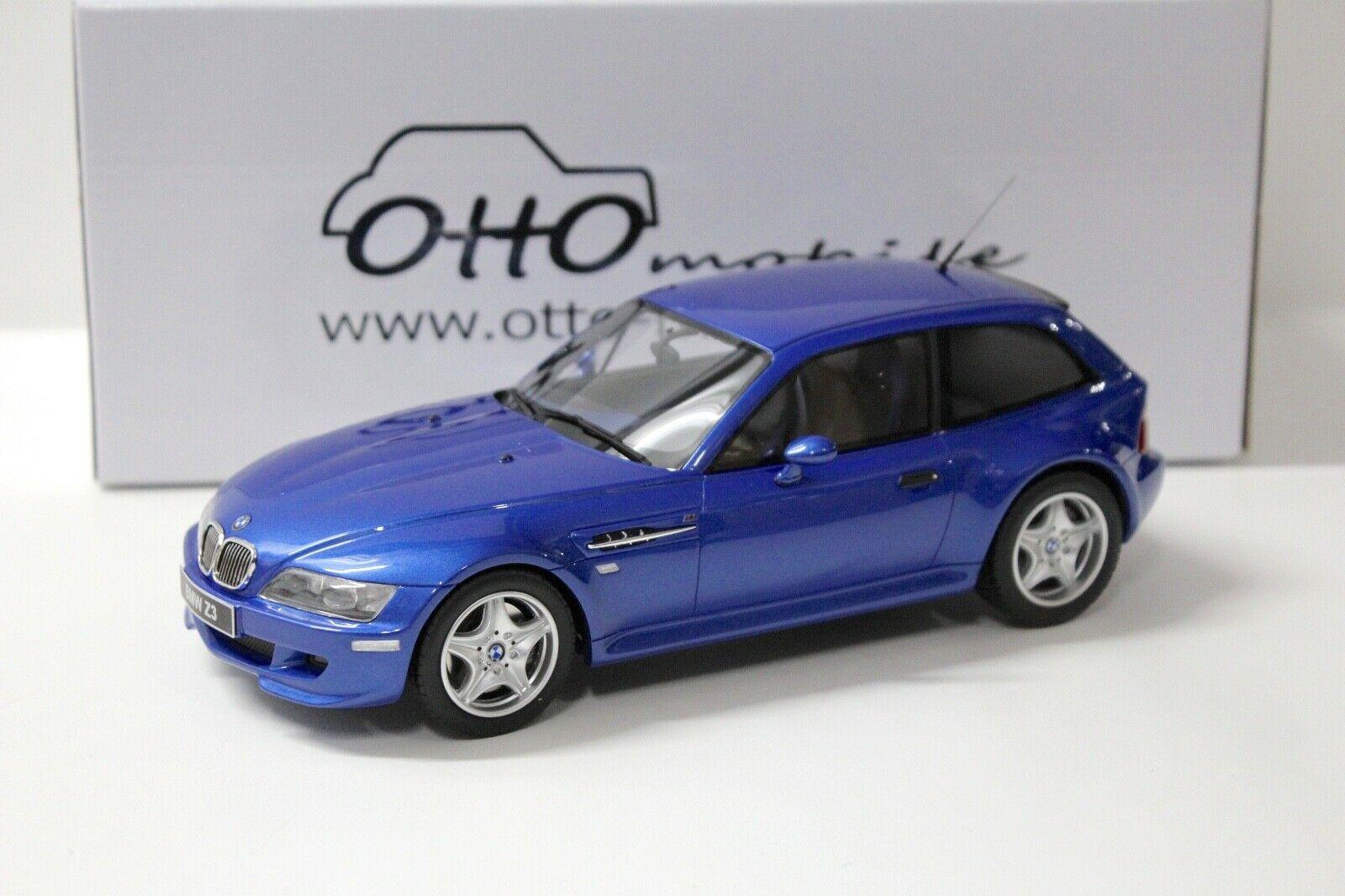 1:18 OTTO mobile OT318 BMW Z3 M Coupe 3.2 Estoril blue 1999
