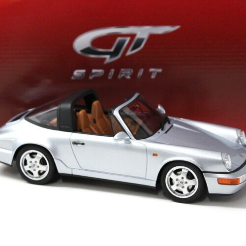 1:18 GT Spirit GT185 Porsche 911 964 Carrera 4 Targa silver