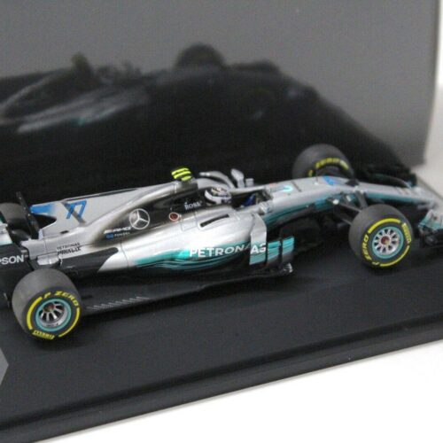 1:43 Minichamps Mercedes AMG Petronas F1 W08 EQ Bottas 2017 DEALER VERSION