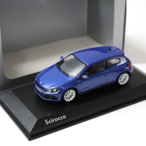 1:43 Norev VW Scirocco 3 blue 2008 DEALER VERSION