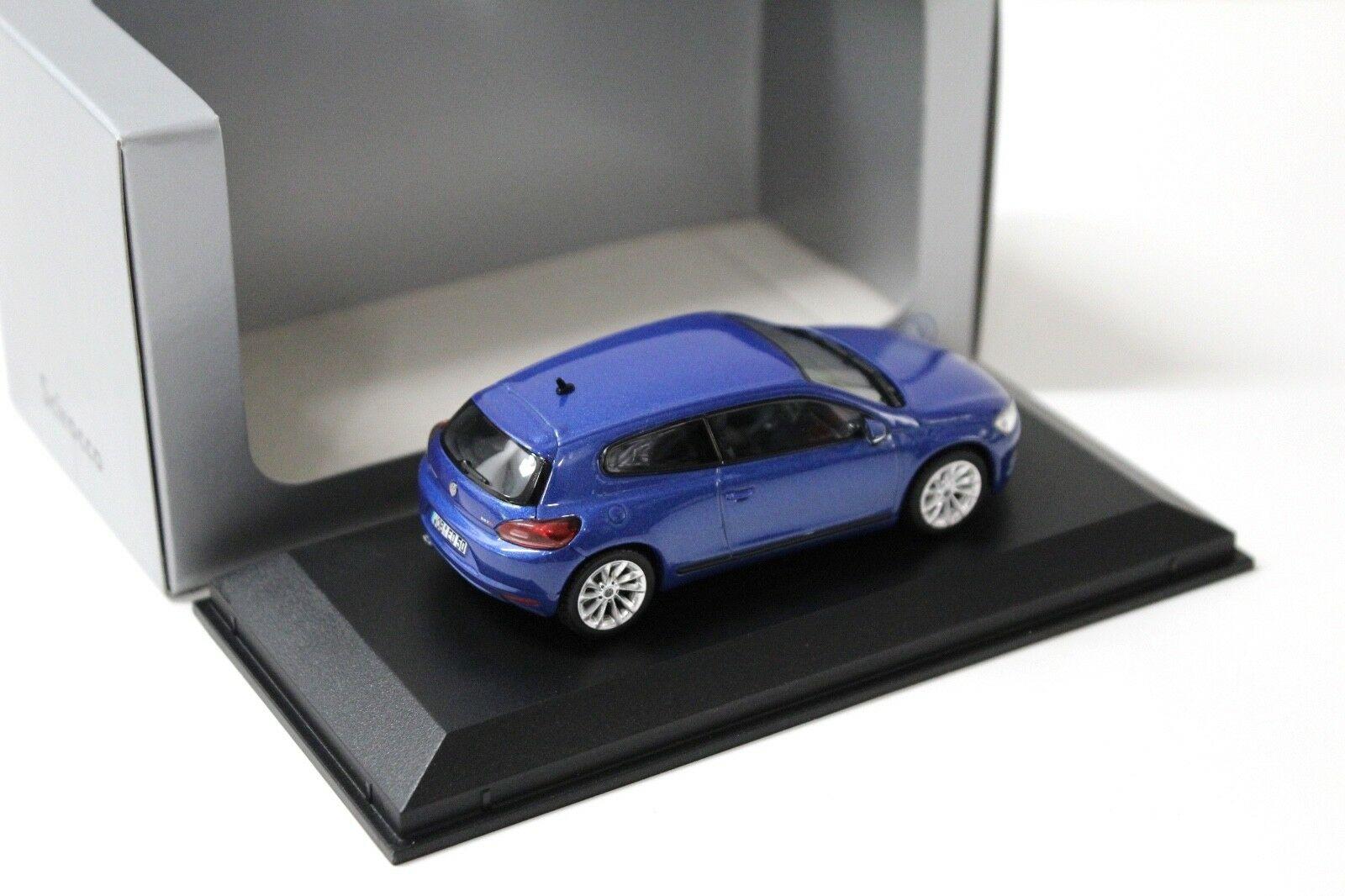 1:43 Norev VW Scirocco 3 blue 2008 DEALER VERSION
