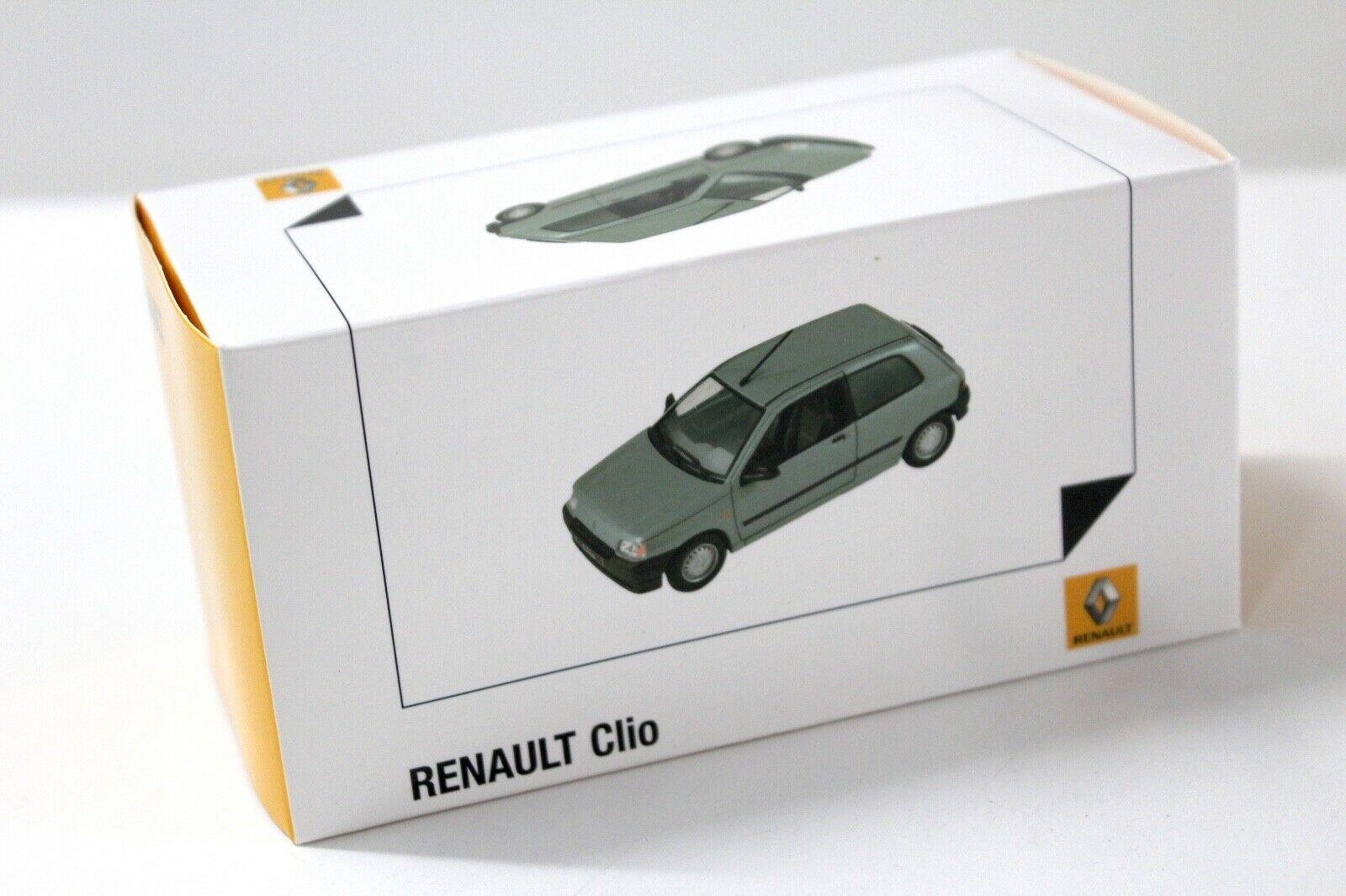1:43 Norev Renault Clio Phase1 grey 1990 DEALER VERSION