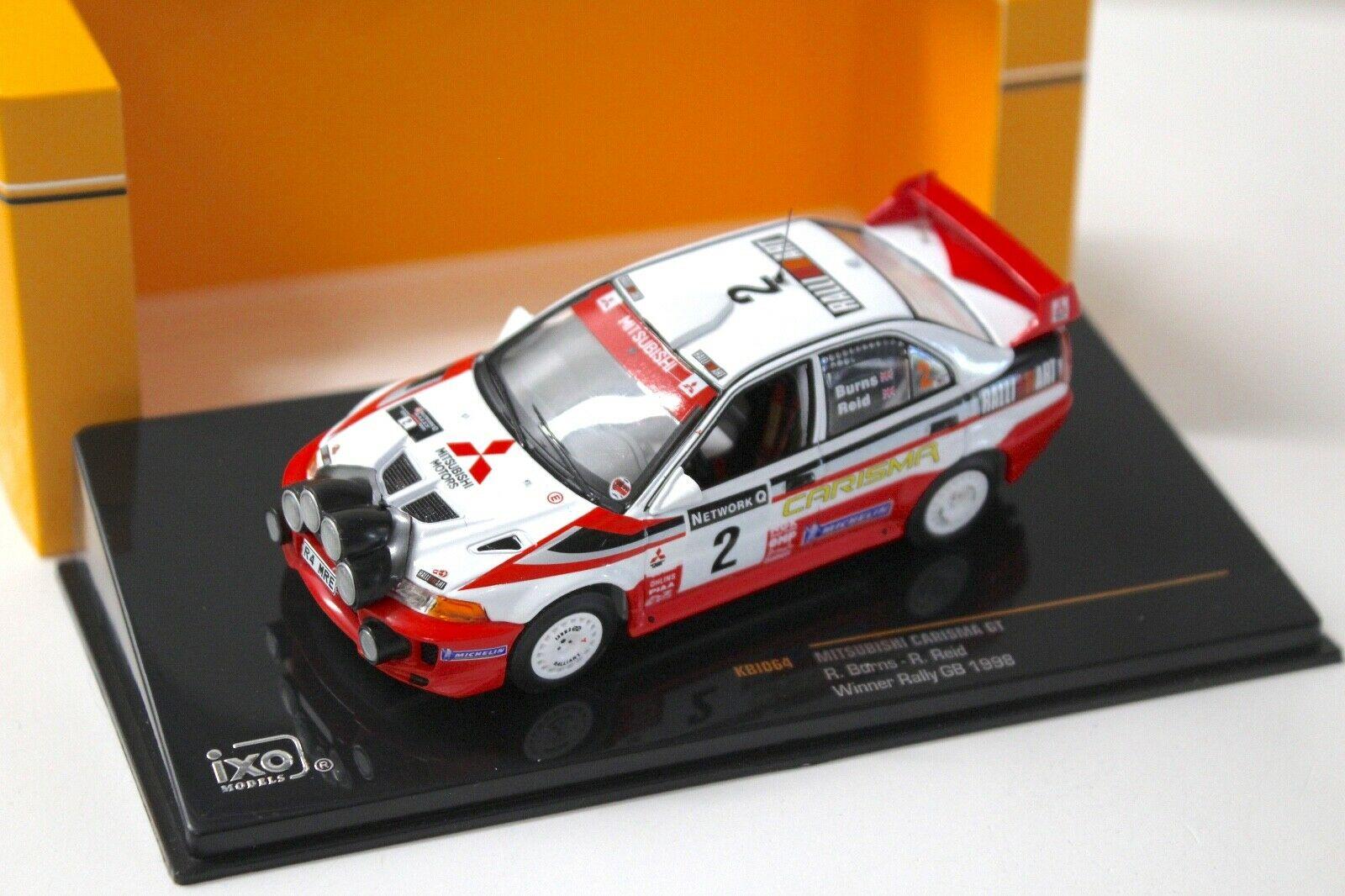 1:43 IXO Mitsubishi Carisma GT Winner Rally GB 1998