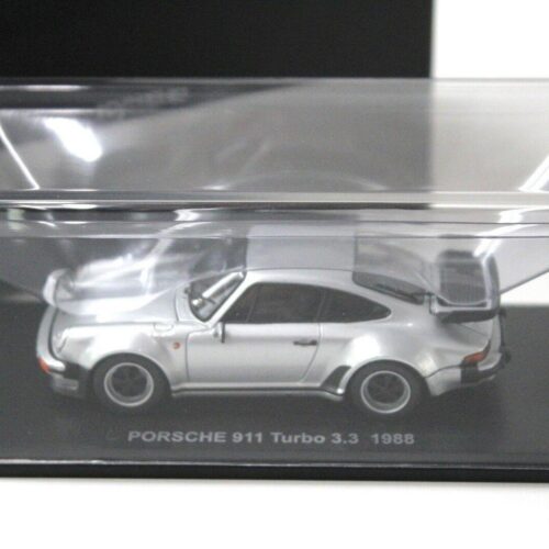 1:43 Kyosho Porsche 911 930 Turbo 3.3 silver 1988