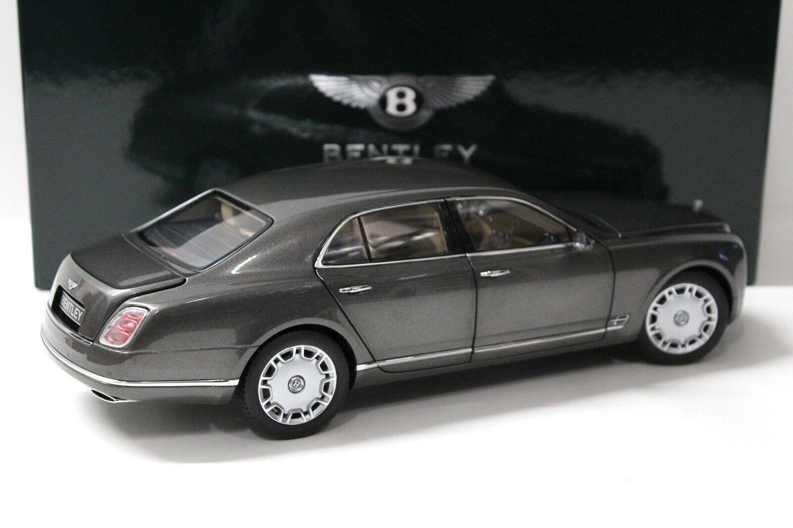 1:18 Minichamps Bentley Mulsanne Brodgar grey DEALER VERSION