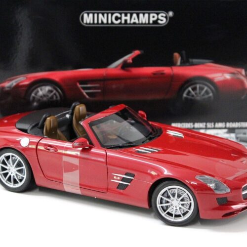 1:18 Minichamps Mercedes SLS AMG Roadster red 2011