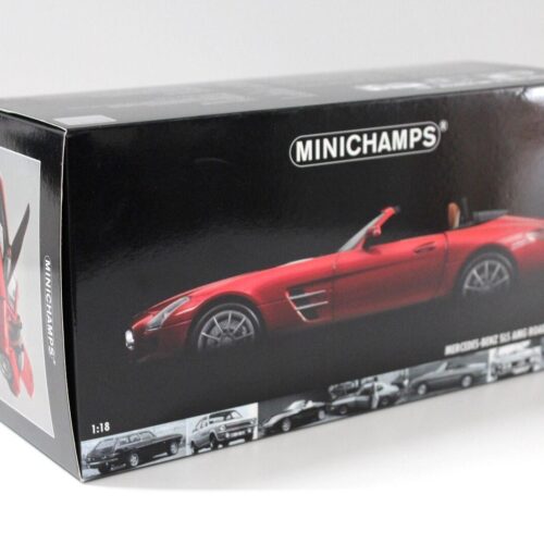 1:18 Minichamps Mercedes SLS AMG Roadster red 2011