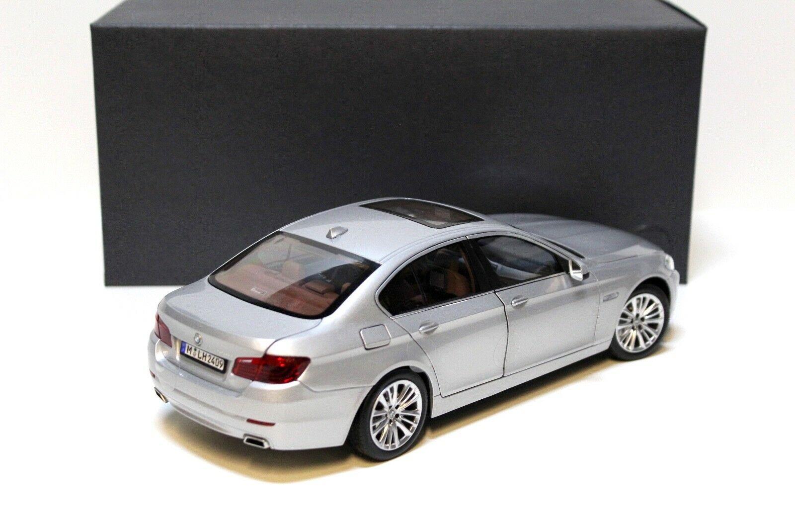 1:18 Norev BMW 550i F10 Limousine silver DEALER VERSION