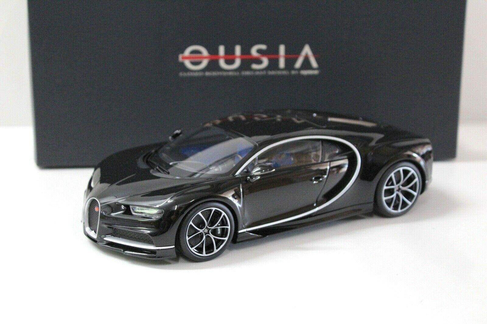 1:18 Kyosho Bugatti Chiron Coupe black 2016