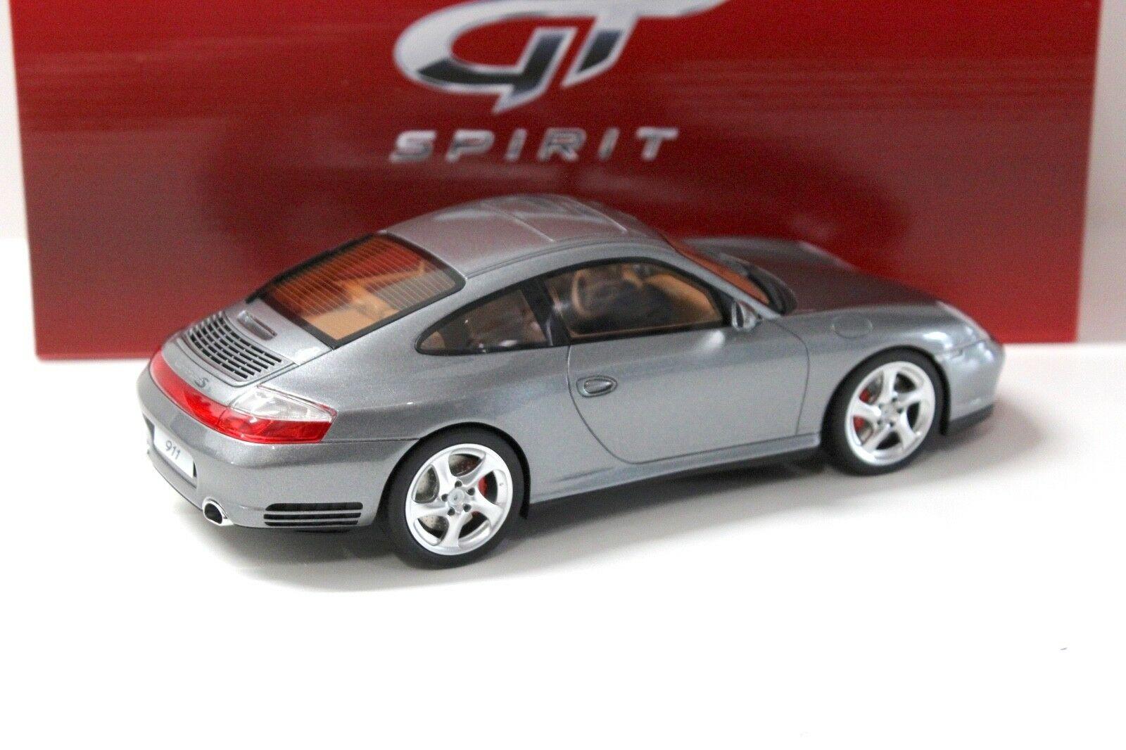 1:18 GT Spirit GT182 Porsche 911 (996) Carrera 4S Coupe grey metallic