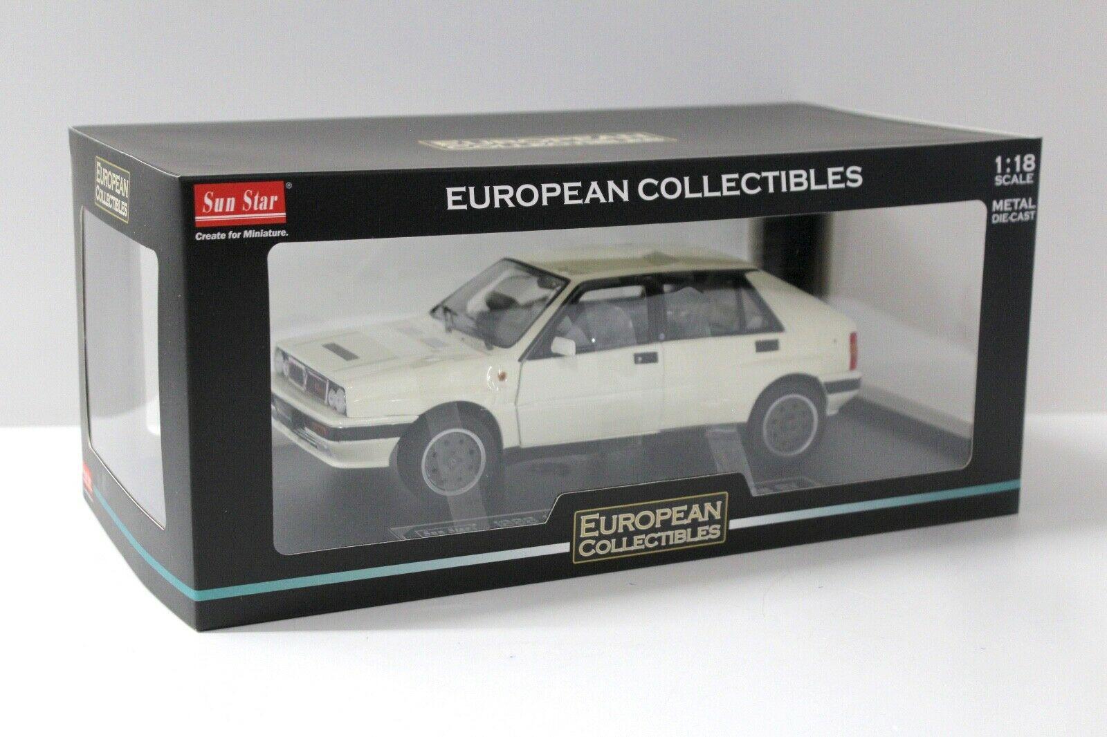 1:18 Sun Star Lancia Delta HF Integrale 8V white