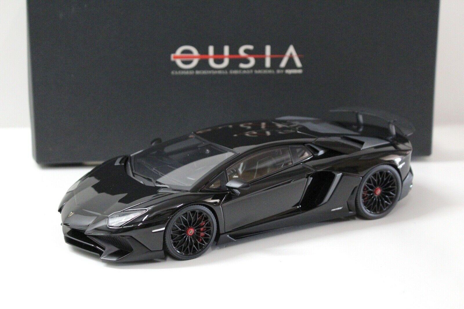 1:18 Kyosho Lamborghini Aventador SV LP750-4 black