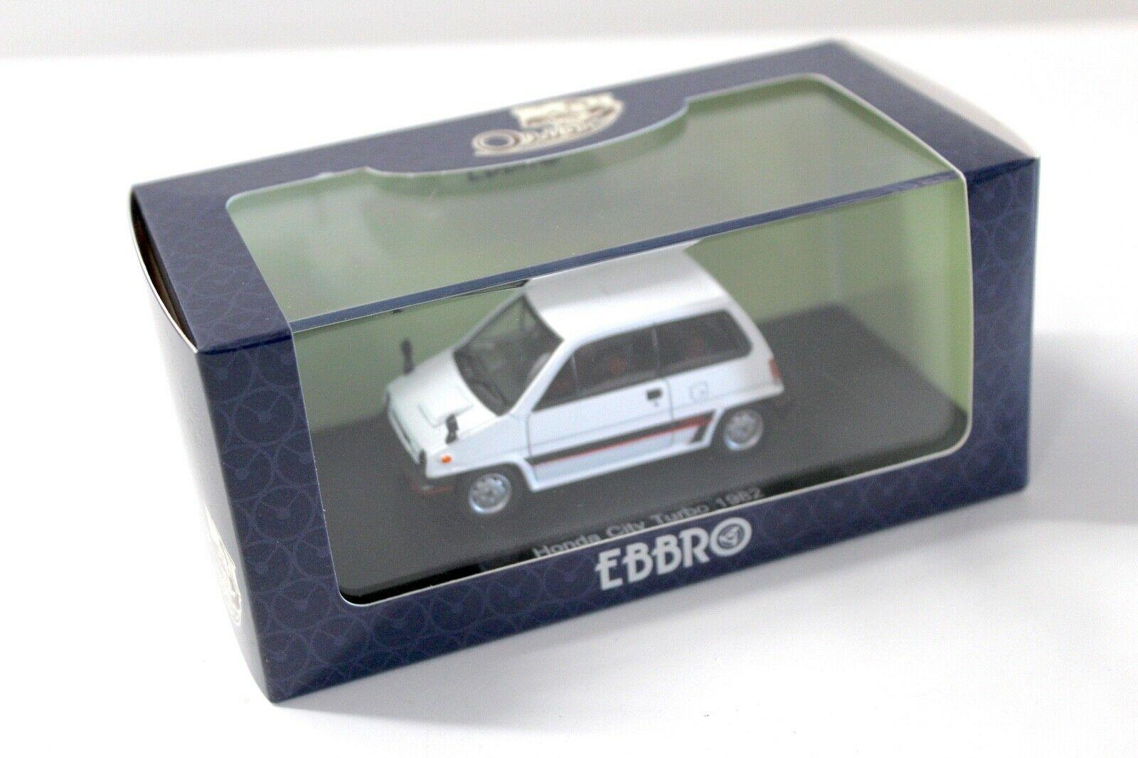 1:43 Ebbro Honda City Turbo 1982 white