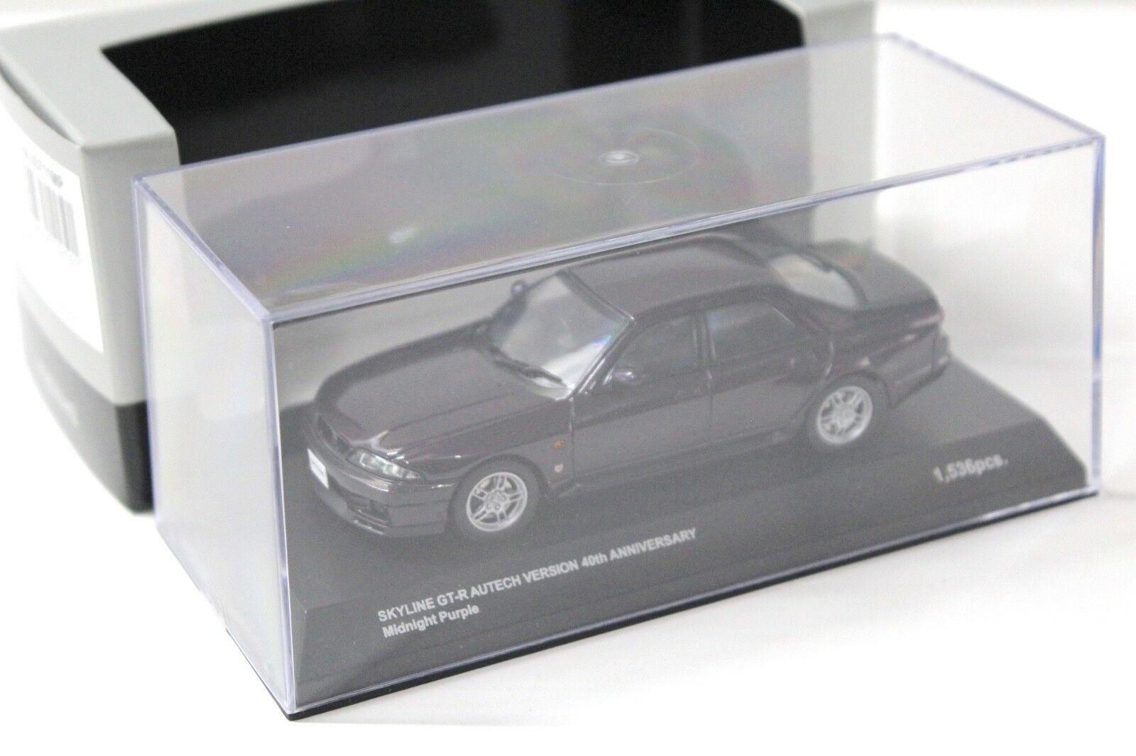 1:43 Kyosho Nissan Skyline GT-R AUTECH Version purple