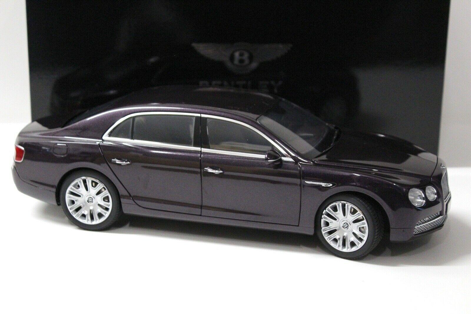 1:18 Kyosho Bentley Flying Spur W12 Damson DEALER VERSION
