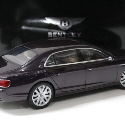 1:18 Kyosho Bentley Flying Spur W12 Damson DEALER VERSION