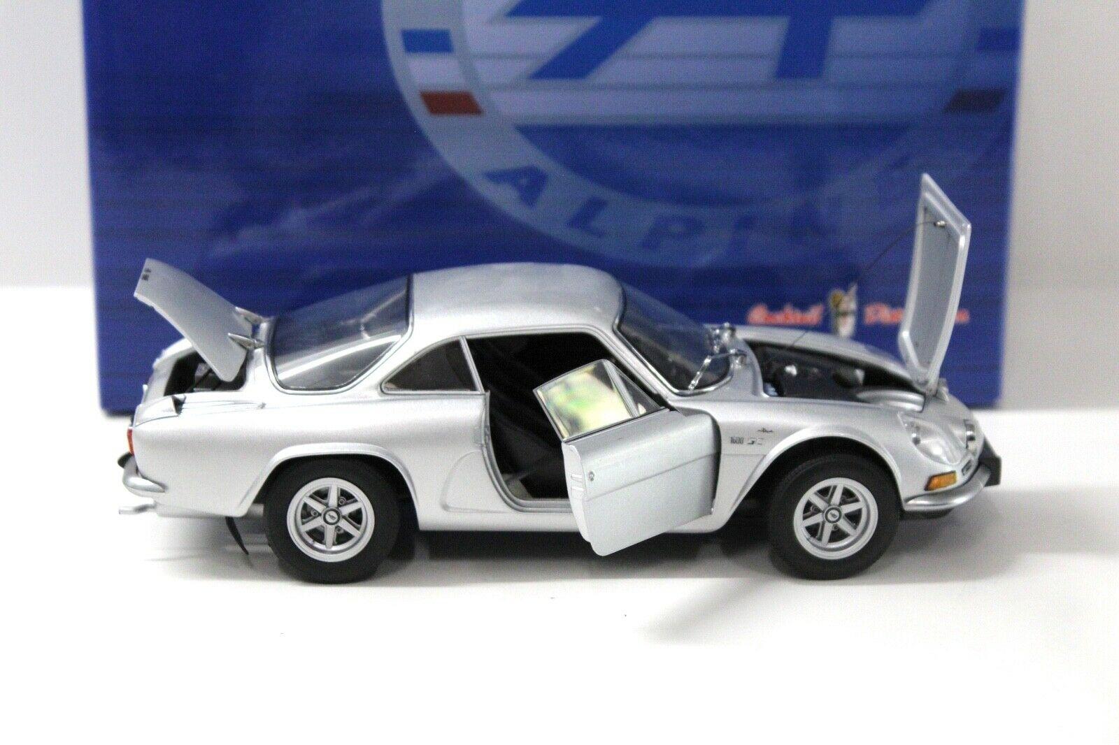 1:18 Kyosho Renault Alpine A110 1600SC silver DEALER VERSION
