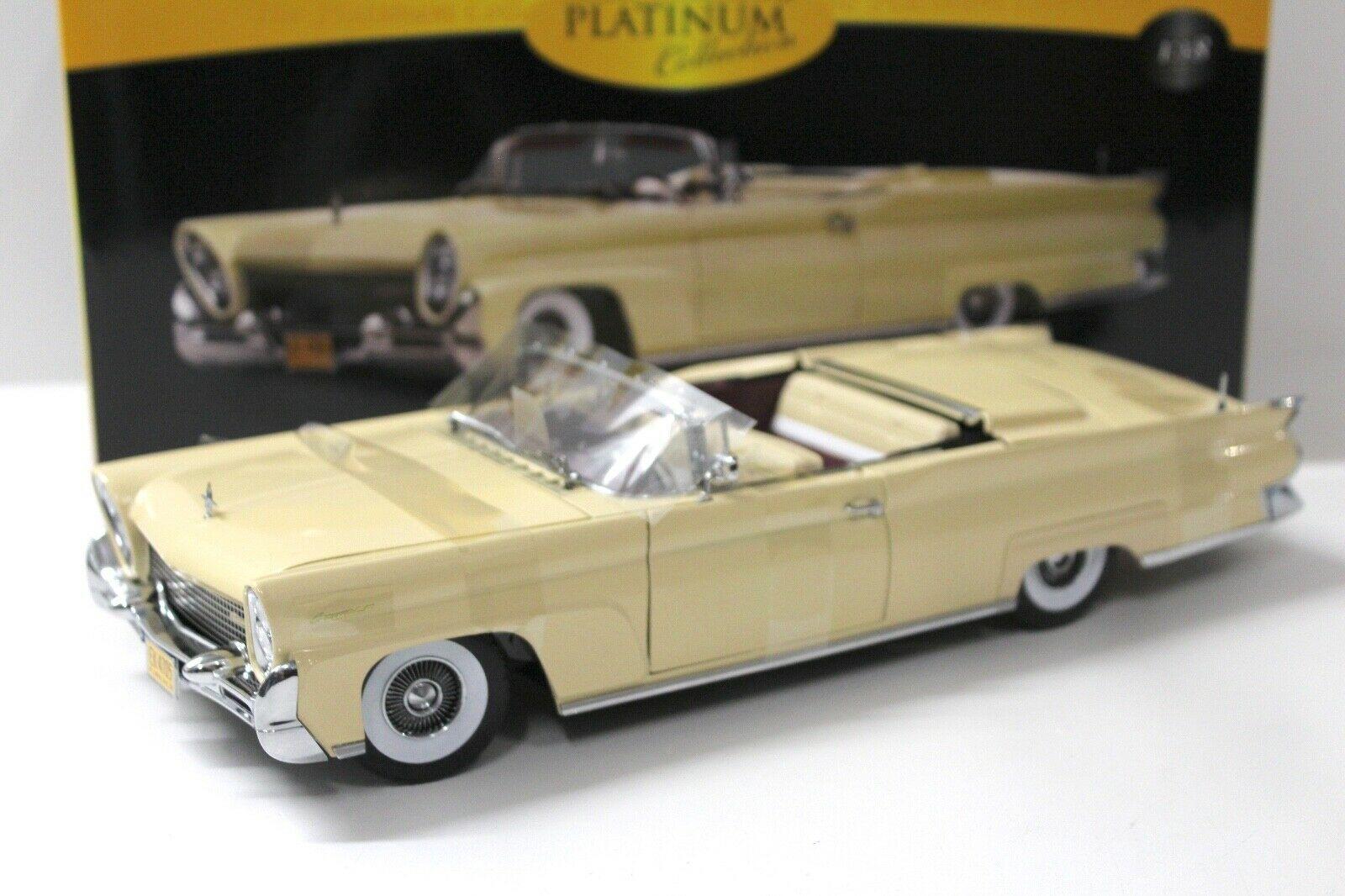 ID 39807 orig.jpg 1:18 SunStar Lincoln Continental MKIII Convertible 1958 yellow