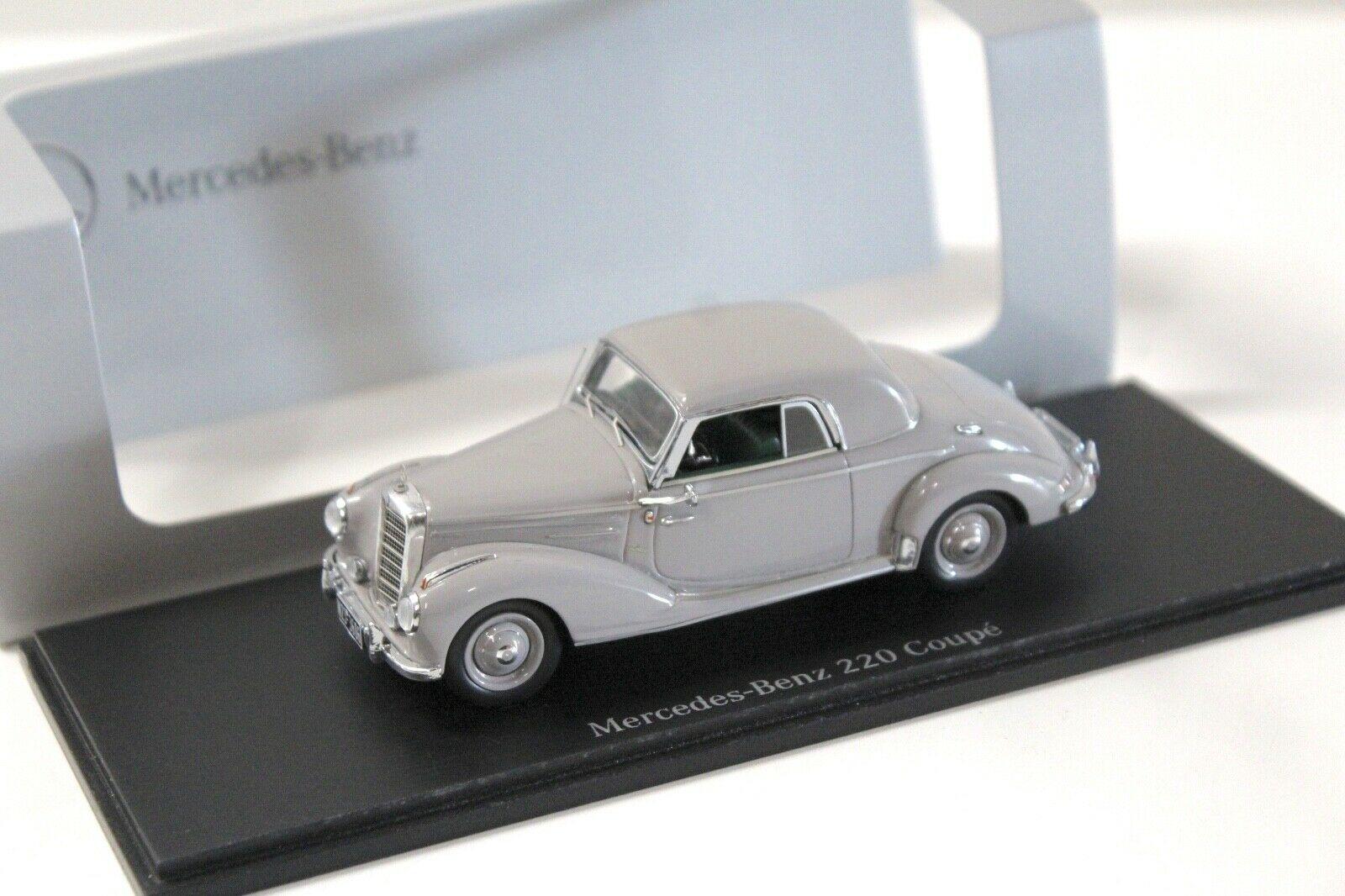 1:43 Spark Minimax Mercedes 220 Coupe grey DEALER VERSION