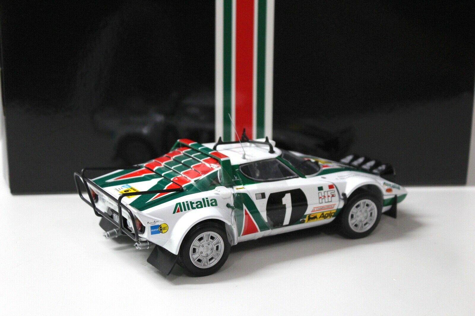 1:18 SunStar 1976 Lancia Stratos HF Safari Rally #1