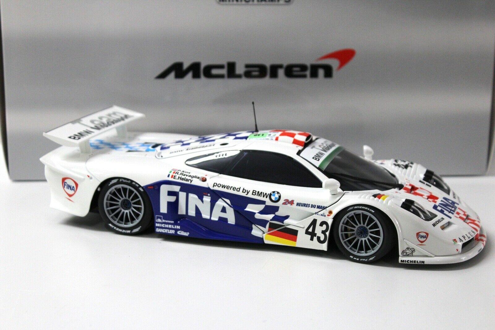 1:18 Minichamps McLaren F1 GTR #43 24h LeMans 1997 FINA