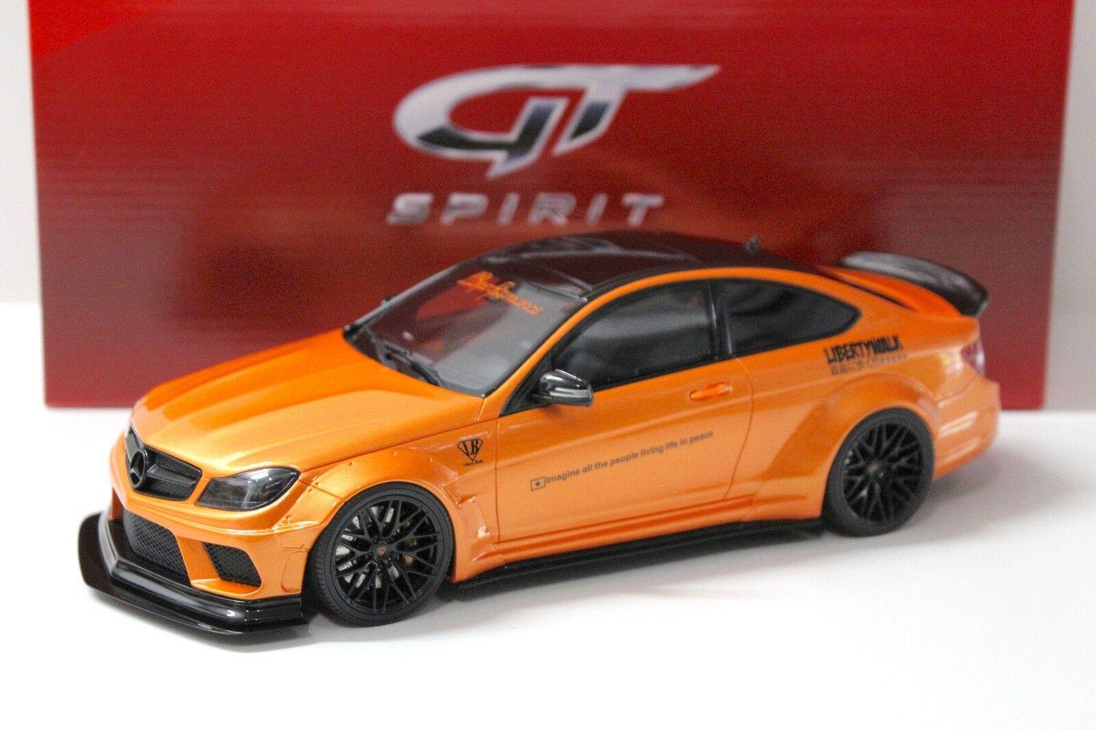 1:18 GT Spirit GT215 Mercedes C63 AMG LB Liberty Walk orange
