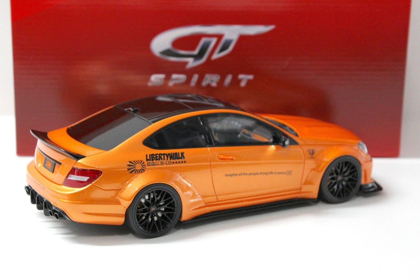 1:18 GT Spirit GT215 Mercedes C63 AMG LB Liberty Walk orange