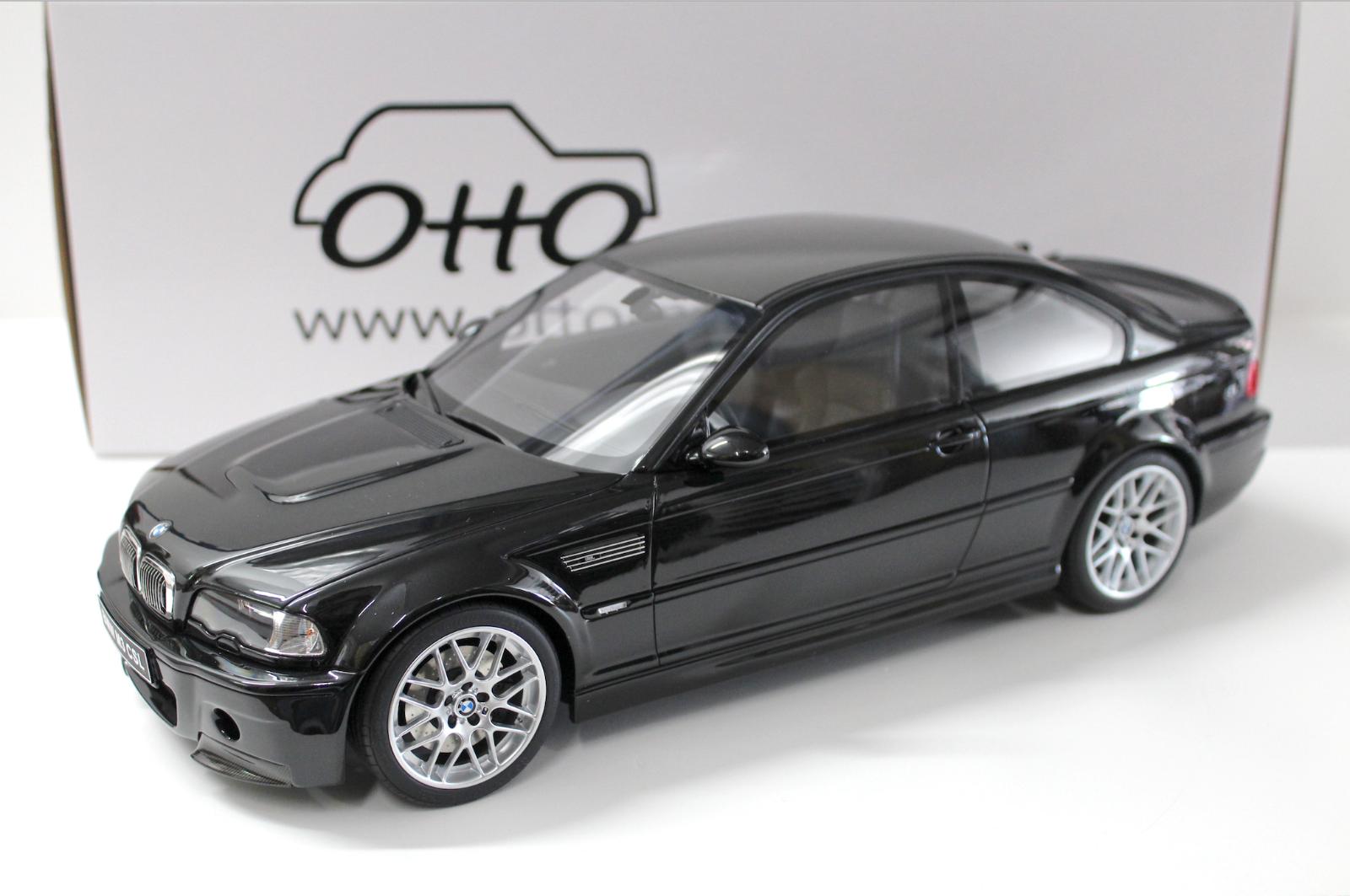 1:12 OTTO mobile G034 BMW M3 CSL (E46) Coupe black Ltd. 999 pcs.