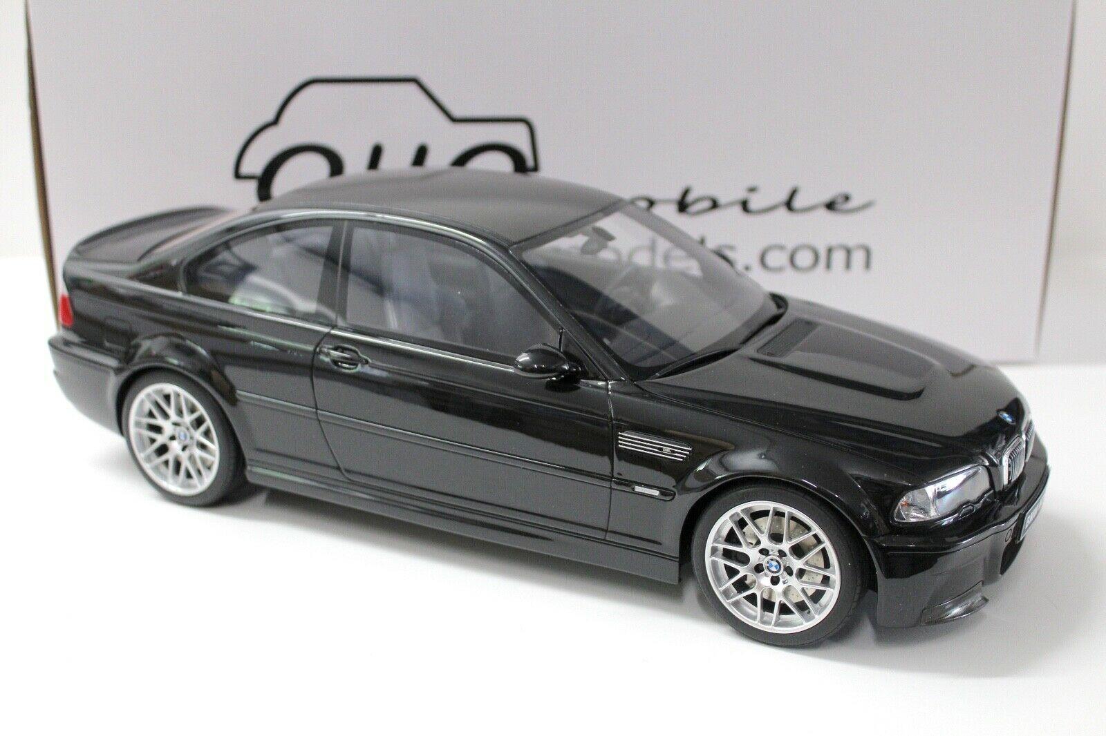 1:12 OTTO mobile G034 BMW M3 CSL (E46) Coupe black Ltd. 999 pcs.