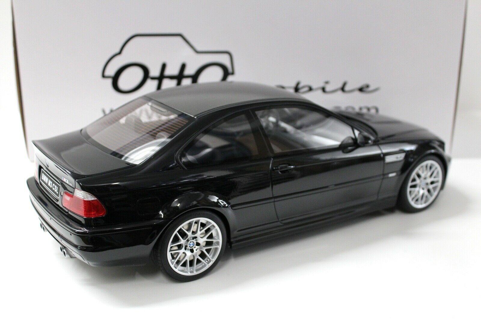 1:12 OTTO mobile G034 BMW M3 CSL (E46) Coupe black Ltd. 999 pcs.