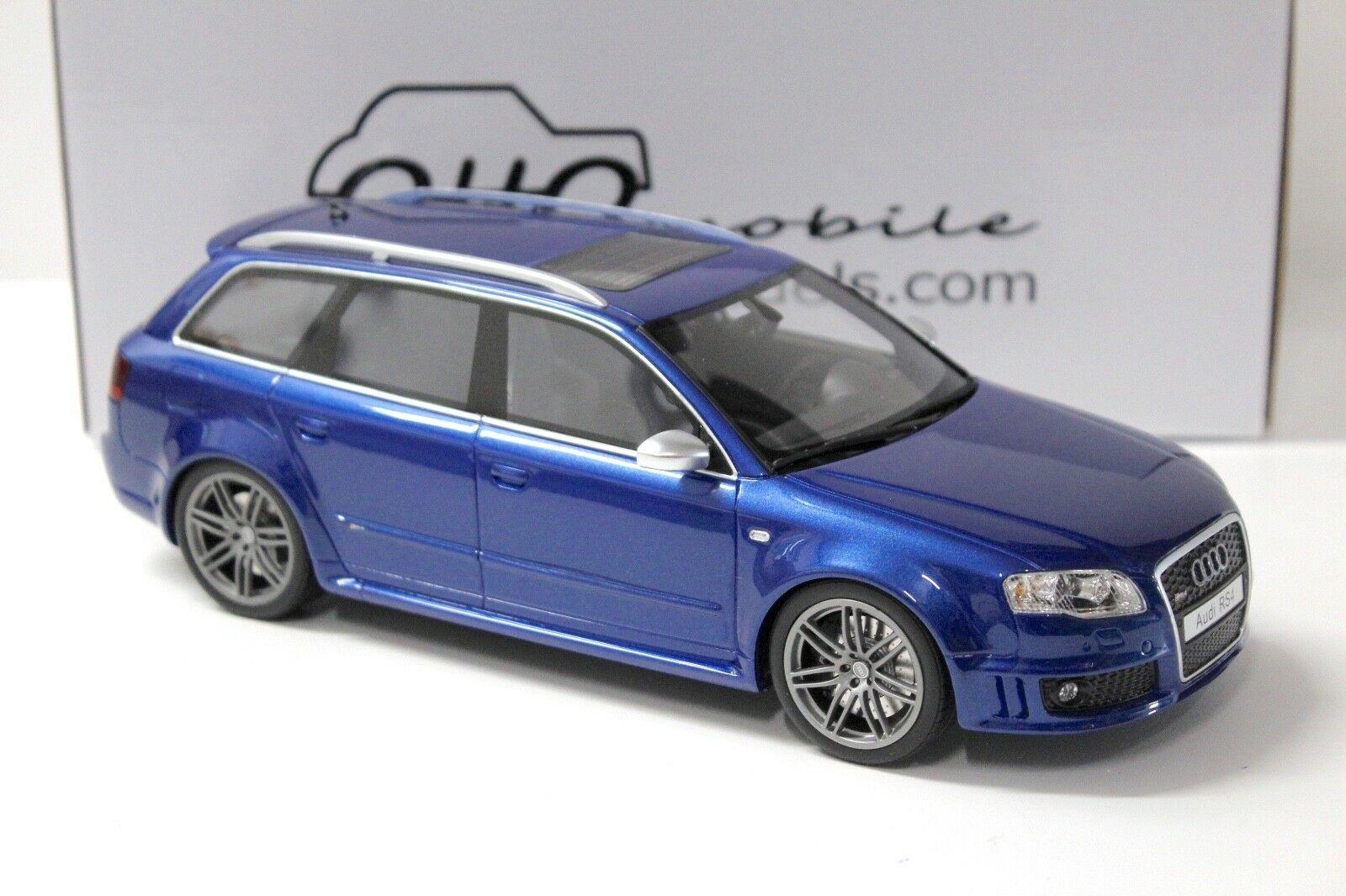 1:18 OTTO mobile OT785 Audi RS4 Avant B7 sepang blue