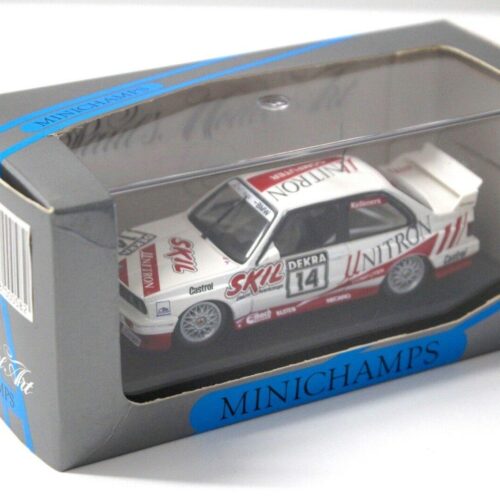 1:43 Minichamps BMW M3 E30 UNITRON #14 Kelleners