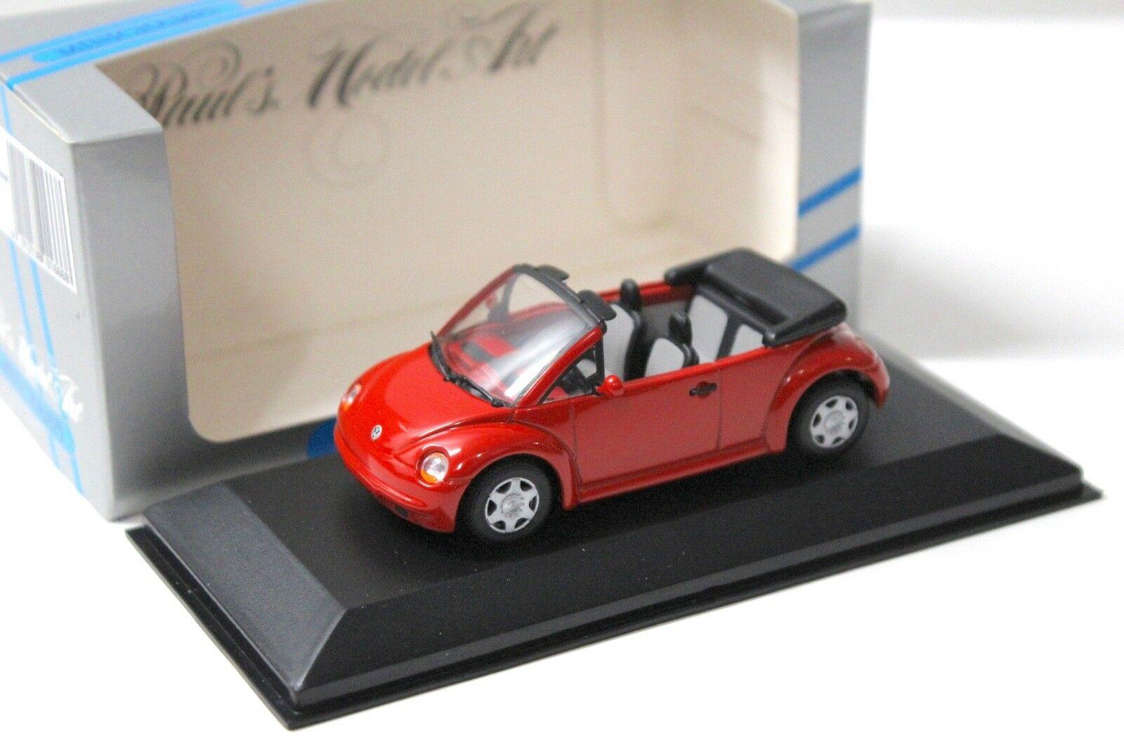 1:43 Minichamps VW Beetle Concept Cabriolet red