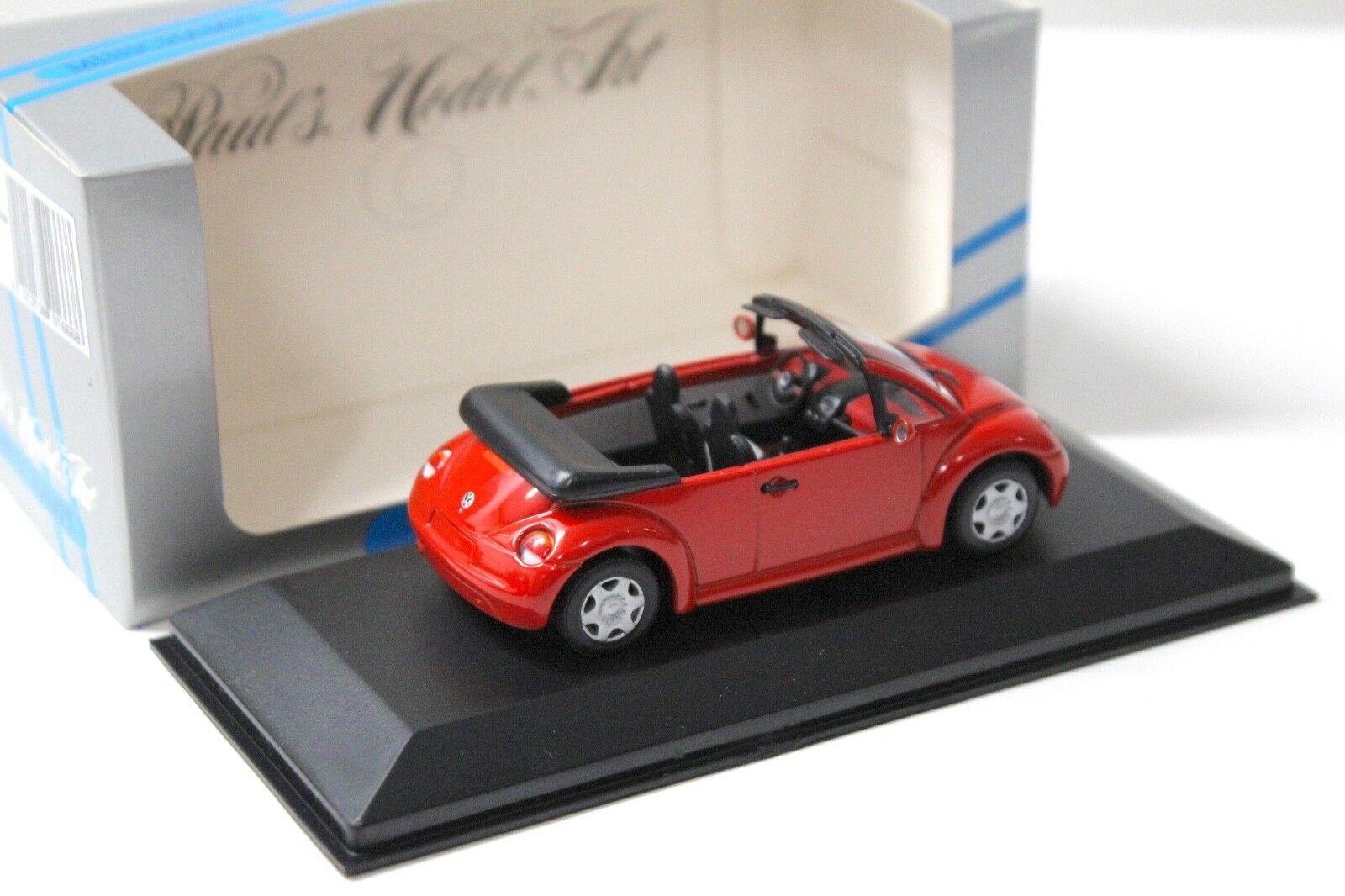 1:43 Minichamps VW Beetle Concept Cabriolet red