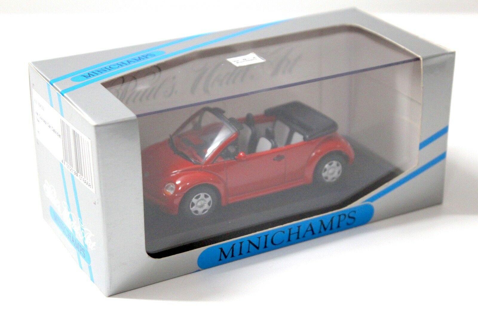 1:43 Minichamps VW Beetle Concept Cabriolet red