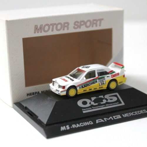 1:87 Herpa AMG Mercedes 190E MS-Race Kärcher #12 Ommen