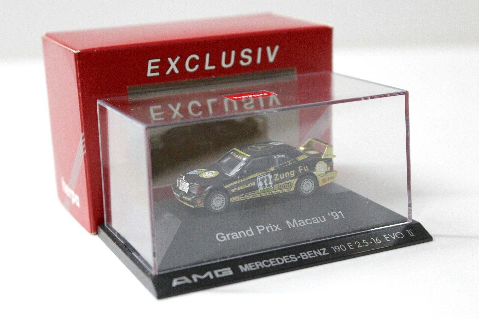 1:87 Herpa AMG Mercedes 190E 2.5-16 EVO II Zung FU #11